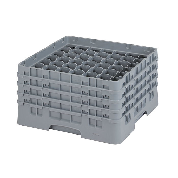 CAMBRO Cesta de lavado 49 comp. Gris claro CAMBRO Cesta de lavado 49 comp. Gris claro