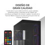 NOX Hummer BLADE Semitorre ATX ARGB Ultra Airflow Negro Ventana Lateral Vidrio Templado 3 Ventiladores 140mm