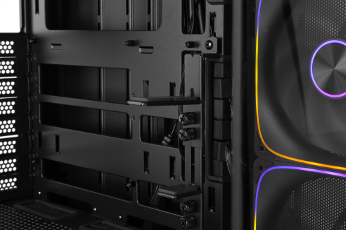 NOX Hummer BLADE Semitorre ATX ARGB Ultra Airflow Negro Ventana Lateral Vidrio Templado 3 Ventiladores 140mm