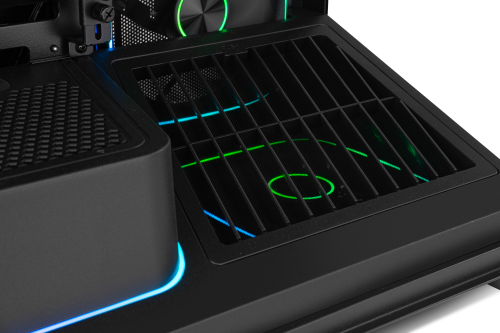 NOX Hummer BLADE Semitorre ATX ARGB Ultra Airflow Negro Ventana Lateral Vidrio Templado 3 Ventiladores 140mm