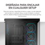 NOX Hummer BLADE Semitorre ATX ARGB Ultra Airflow Negro Ventana Lateral Vidrio Templado 3 Ventiladores 140mm