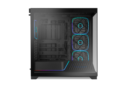 NOX Hummer BLADE Semitorre ATX ARGB Ultra Airflow Negro Ventana Lateral Vidrio Templado 3 Ventiladores 140mm