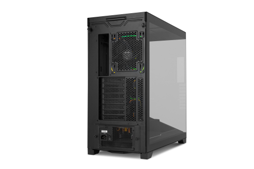 NOX Hummer BLADE Semitorre ATX ARGB Ultra Airflow Negro Ventana Lateral Vidrio Templado 3 Ventiladores 140mm
