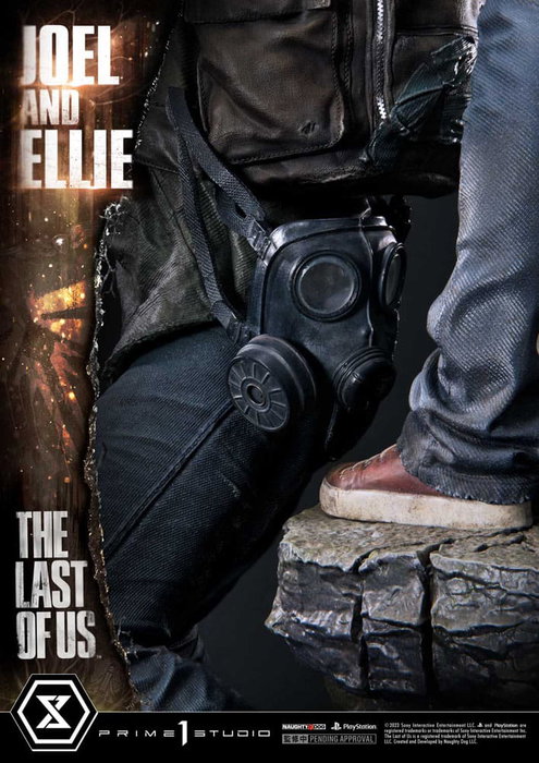 Prime 1 Studio The Last of Us Part I Estatua Ultimate Premium Masterline Series Joel & Ellie Deluxe Bonus Version