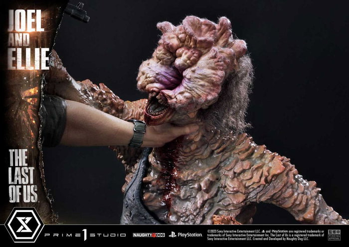Prime 1 Studio The Last of Us Part I Estatua Ultimate Premium Masterline Series Joel & Ellie Deluxe Bonus Version
