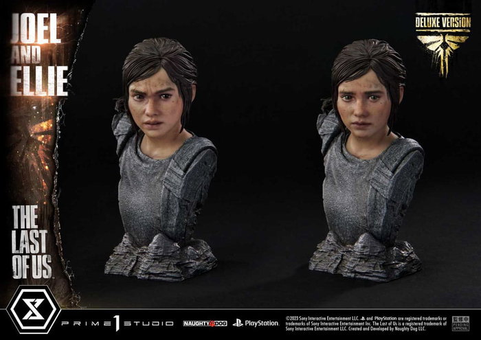 Prime 1 Studio The Last of Us Part I Estatua Ultimate Premium Masterline Series Joel & Ellie Deluxe Bonus Version