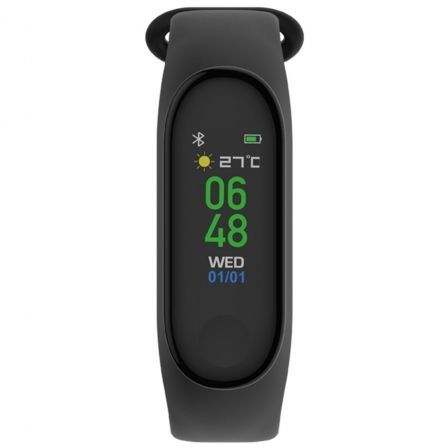 PULSERA CUANTIFICADORA DENVER BFH-240 - PANTALLA COLOR 2.4CM - BT - NOTIFICACIONES - PRESIÓN ARTERIAL/FRECUENCIA CARDIACA - IP67 - ANDROID - IOS PULSERA CUANTIFICADORA DENVER BFH-240 - PANTALLA COLOR 2.4CM - BT - NOTIFICACIONES - PRESIÓN ARTERIAL/FRECUENCIA CARDIACA - IP67 - ANDROID - IOS