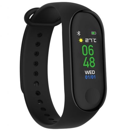 PULSERA CUANTIFICADORA DENVER BFH-240 - PANTALLA COLOR 2.4CM - BT - NOTIFICACIONES - PRESIÓN ARTERIAL/FRECUENCIA CARDIACA - IP67 - ANDROID - IOS PULSERA CUANTIFICADORA DENVER BFH-240 - PANTALLA COLOR 2.4CM - BT - NOTIFICACIONES - PRESIÓN ARTERIAL/FRECUENCIA CARDIACA - IP67 - ANDROID - IOS