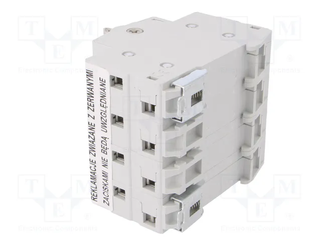 SPAMEL Interruptor de red-generador 4 polos 40A 240/415VAC IP20 SPAMEL Interruptor de red-generador 4 polos 40A 240/415VAC IP20