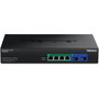 Trendnet tpe-bg5062 switch no administrado 2.5g ethernet (100/1000/2500) energÍa sobre ethernet (poe) negro