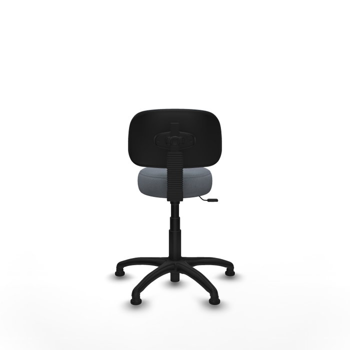 PIQUERAS Y CRESPO Silla Llanos giratoria Bali gris con base de poliamida