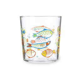 Vaso Bajo Vidrio Peces Luminarc 36 cL