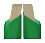 Ultimate Guard Boulder Deck Case 60+ Tamaño Estándar Emerald