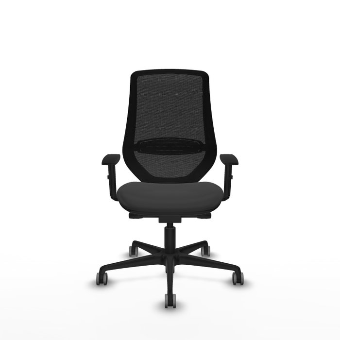PIQUERAS Y CRESPO Silla de oficina Mardos Gris oscuro y Negro PIQUERAS Y CRESPO Silla de oficina Mardos Gris oscuro y Negro