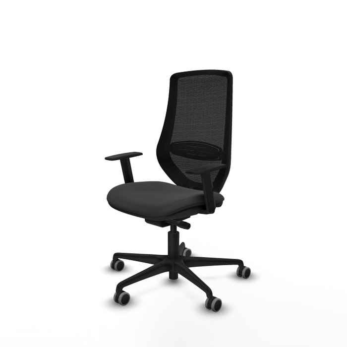 PIQUERAS Y CRESPO Silla de oficina Mardos Gris oscuro y Negro PIQUERAS Y CRESPO Silla de oficina Mardos Gris oscuro y Negro