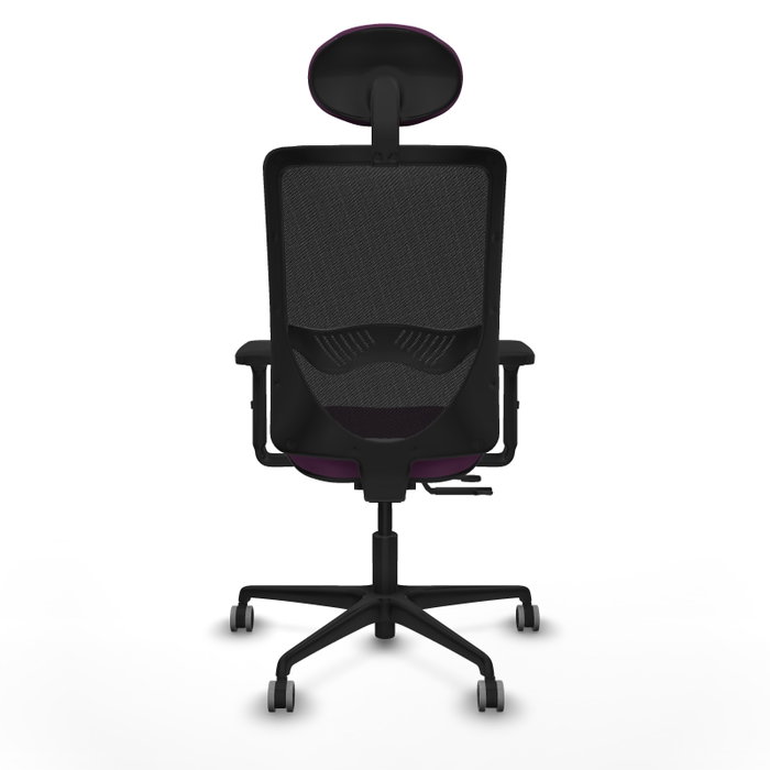 PIQUERAS Y CRESPO Silla de oficina Zulema con mecanismo Sincro/Traslack Morado y Negro PIQUERAS Y CRESPO Silla de oficina Zulema con mecanismo Sincro/Traslack Morado y Negro