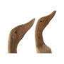 DKD Home Decor Figura de Madera Pato con Zapatos Surtido de 2 Unidades