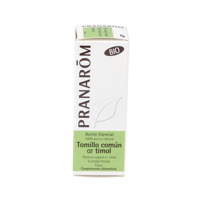 PRANAROM Aceite esencial de tomillo común QT timol BIO 5 ml PRANAROM Aceite esencial de tomillo común QT timol BIO 5 ml
