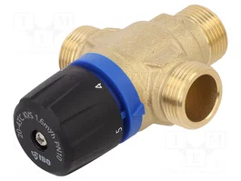 IBO Válvula termostática mezcladora 3/4 pulgadas 20÷43°C
