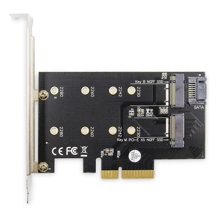 Digitus DS-33170 Tarjeta Adaptadora M.2 NGFF / NVMe SSD PCI Express 3.0 (x4)