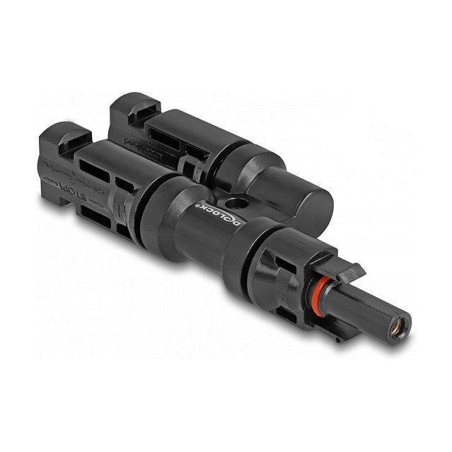 DeLOCK DL4 Solar Konnektor 1 x Buchse zu 2 x Stecker DeLOCK DL4 Solar Konnektor 1 x Buchse zu 2 x Stecker