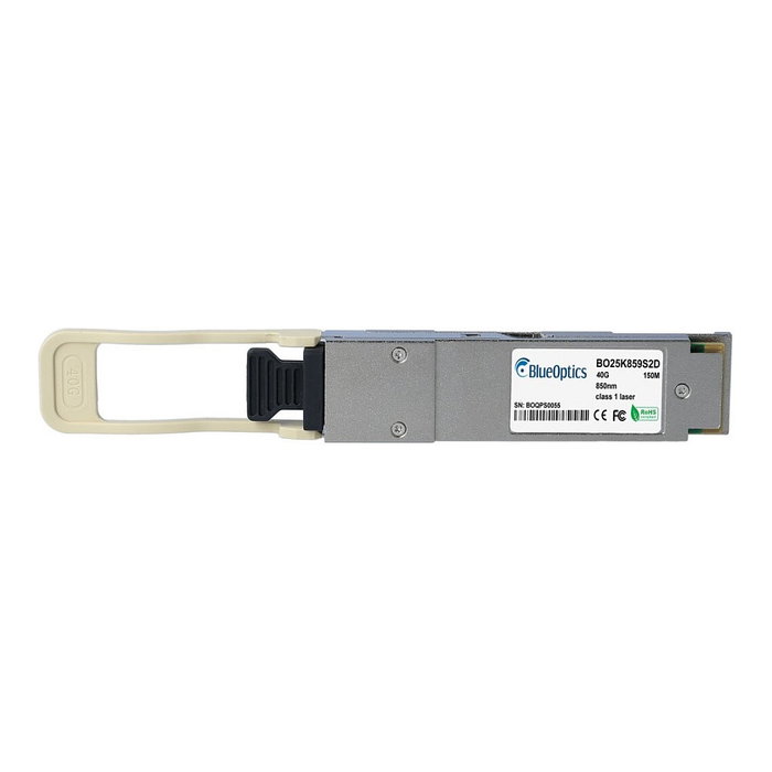 BlueOptics 10319 Transceptor QSFP+ 40G 40GBASE-SR4 850nm 150m MPO MMF BlueOptics 10319 Transceptor QSFP+ 40G 40GBASE-SR4 850nm 150m MPO MMF