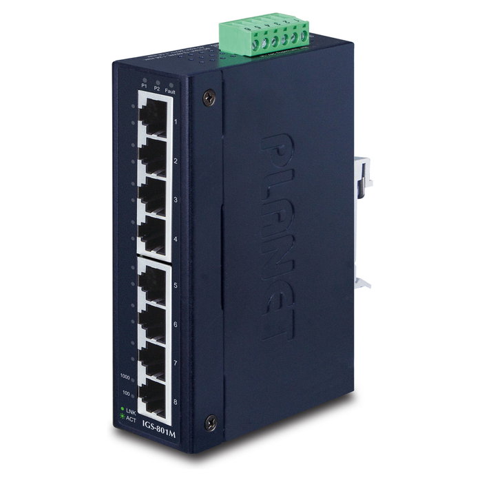 Planet IGS-801M Switch Industrial Gestionado de 8 Puertos Gigabit Planet IGS-801M Switch Industrial Gestionado de 8 Puertos Gigabit