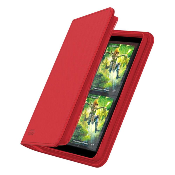 Ultimate Guard Zipfolio 160 8-Pocket Xenoskin - Red Ultimate Guard Zipfolio 160 8-Pocket Xenoskin - Red