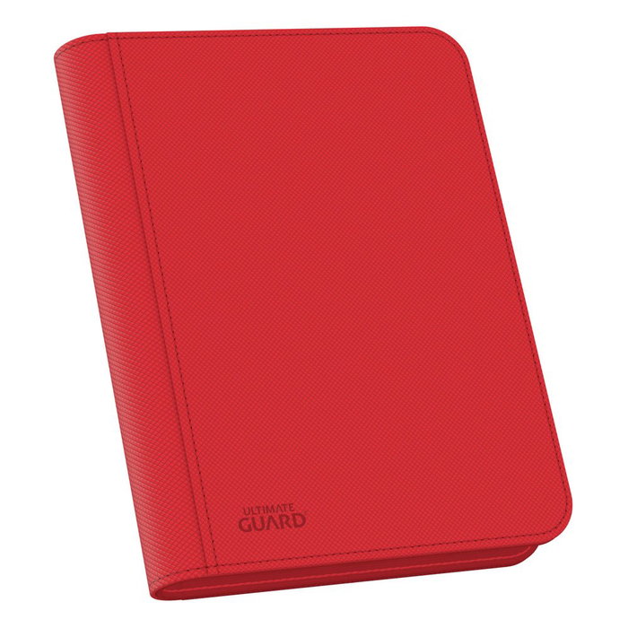 Ultimate Guard Zipfolio 160 8-Pocket Xenoskin - Red Ultimate Guard Zipfolio 160 8-Pocket Xenoskin - Red