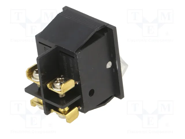 ORNO Interruptor Rocker DPST Transparente 16A/250VAC