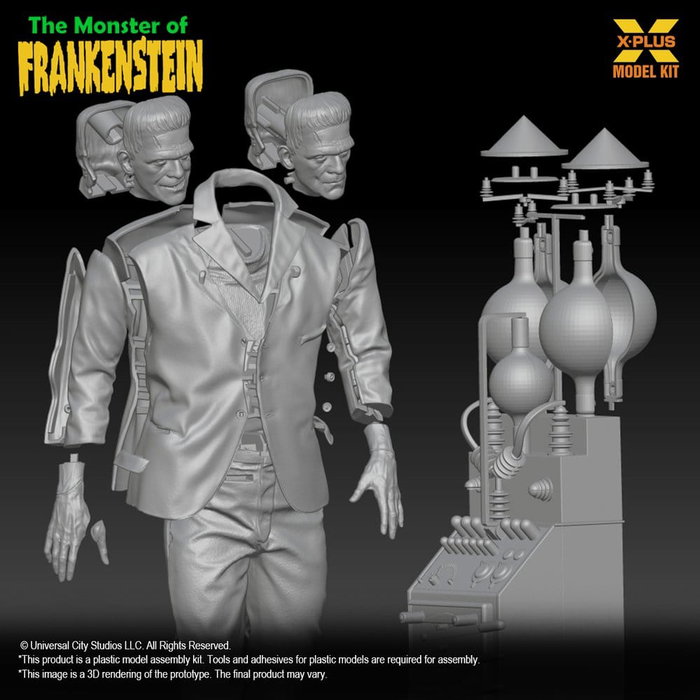 X-Plus Maqueta El monstruo de Frankenstein 1/8
