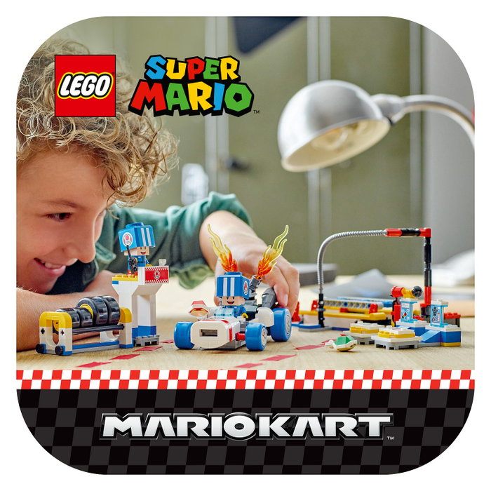LEGO Super Mario Mario Kart: Garaje de Toad