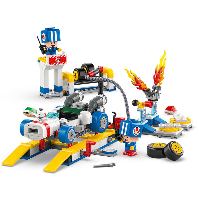 LEGO Super Mario Mario Kart Garaje de Toad 72035 Set de Construcción con Personajes de Nintendo y Vehículo Personalizable para Niños +8 Años LEGO Super Mario Mario Kart Garaje de Toad 72035 Set de Construcción con Personajes de Nintendo y Vehículo Personalizable para Niños +8 Años