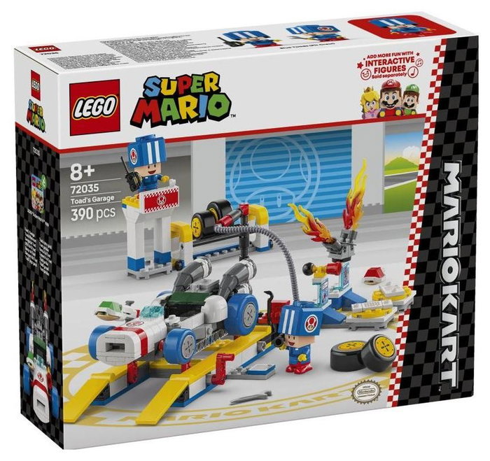 LEGO Super Mario Mario Kart: Garaje de Toad