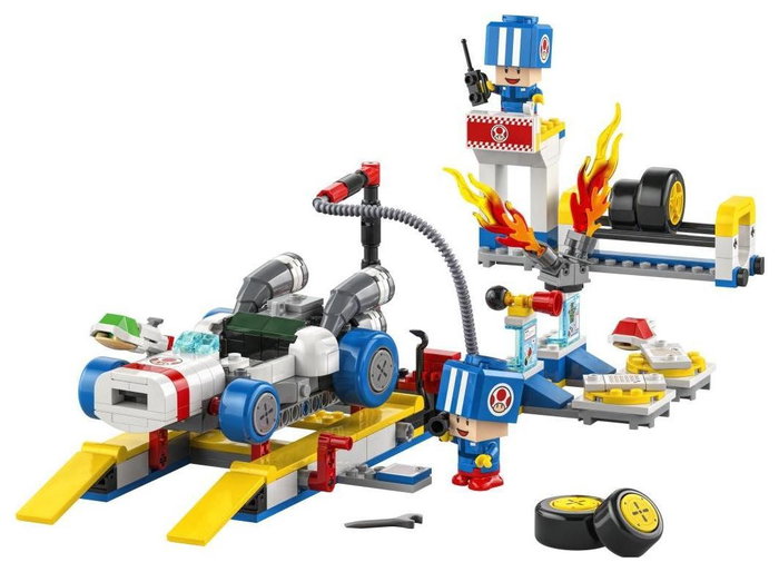 LEGO Super Mario Mario Kart: Garaje de Toad