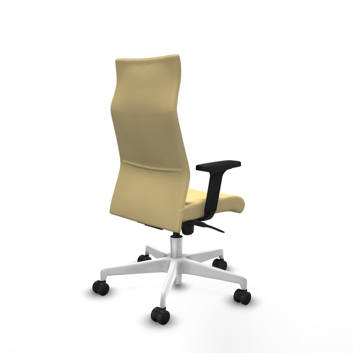 PIQUERAS Y CRESPO Sillón Albacete Crema con Mecanismo Sincro y Brazos 2D PIQUERAS Y CRESPO Sillón Albacete Crema con Mecanismo Sincro y Brazos 2D
