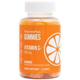 NATURES PLUS Gummies Vitamina C 75 Gummies Sabor Naranja Antioxidante Sistema Inmunitario Reduce Cansancio