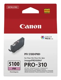 Canon PFI-5100 PM cartucho de tinta Original Foto magenta 14,4 ml 1 pieza