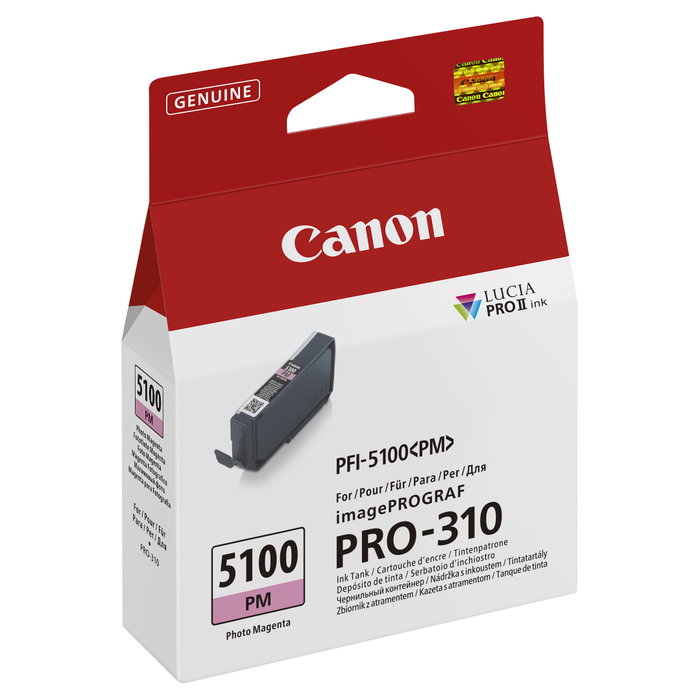 Canon PFI-5100 PM Cartucho de Tinta Foto Magenta