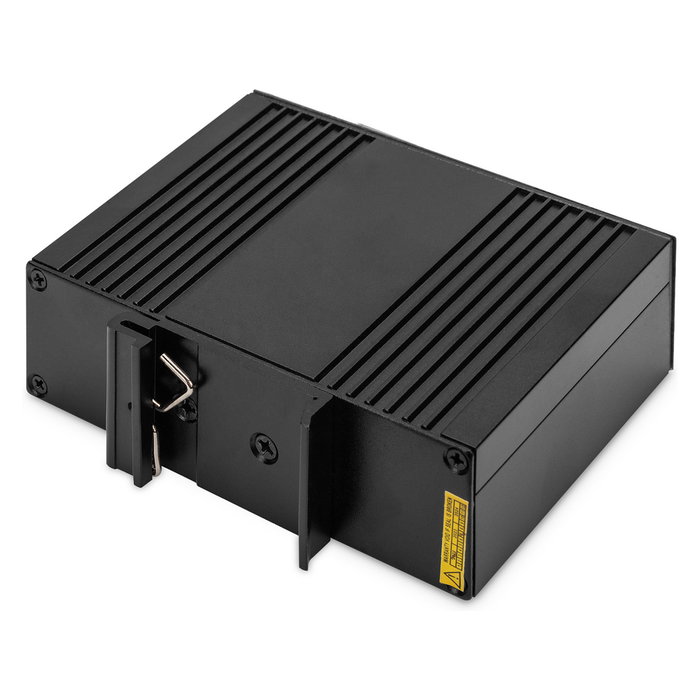 Digitus Inyector PoE Gigabit Industrial IEEE802.3af/at/bt 85W -40 a 75°C 10/100/1000Base-T Negro