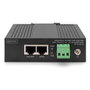 Digitus Inyector PoE Gigabit Industrial IEEE802.3af/at/bt 85W -40 a 75°C 10/100/1000Base-T Negro