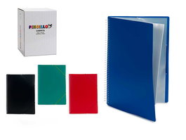 Pincello Carpeta Anillas 30 Fundas y Sobre Surtidos Col 2 x 33.5 x 25 cm (Set de 24)
