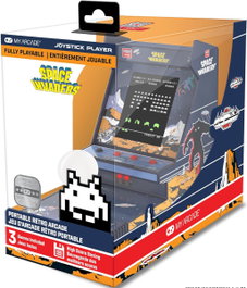 MY-MY ARCADE GAMING My Arcade Portable Retro Arcade Joystick Player Space Invaders (3 juegos incluidos)