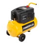 Powerplus Compresor sin aceite 1200 W 24 L