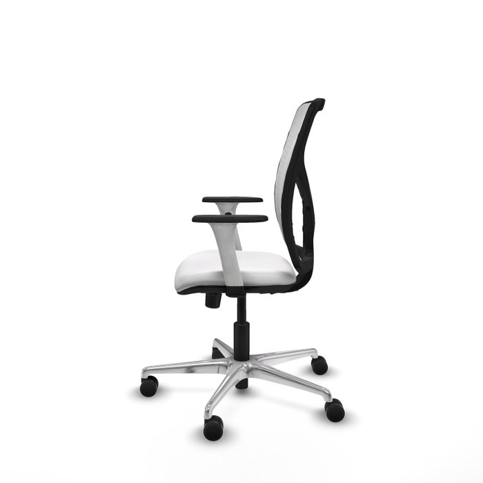 PIQUERAS Y CRESPO Silla de oficina Motilla con mecanismo Sincro en Blanco PIQUERAS Y CRESPO Silla de oficina Motilla con mecanismo Sincro en Blanco