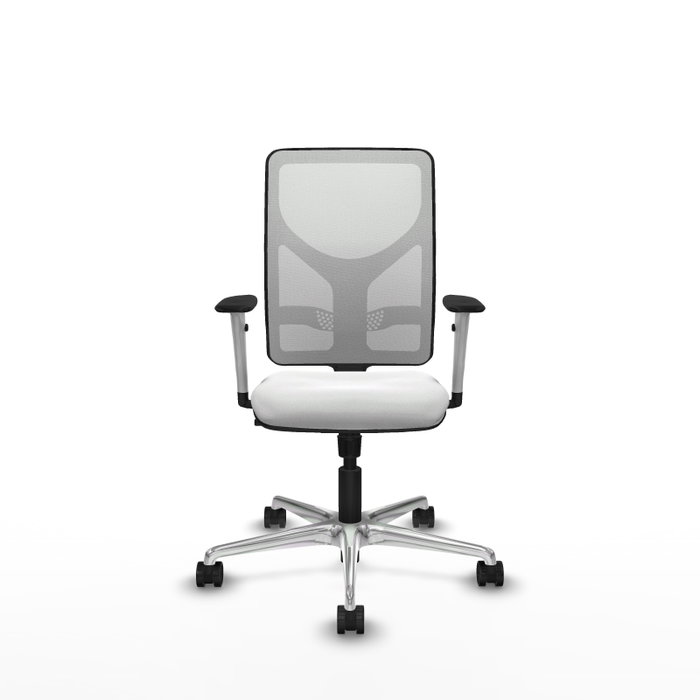 PIQUERAS Y CRESPO Silla de oficina Motilla con mecanismo Sincro en Blanco PIQUERAS Y CRESPO Silla de oficina Motilla con mecanismo Sincro en Blanco
