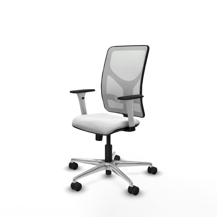 PIQUERAS Y CRESPO Silla de oficina Motilla con mecanismo Sincro en Blanco PIQUERAS Y CRESPO Silla de oficina Motilla con mecanismo Sincro en Blanco