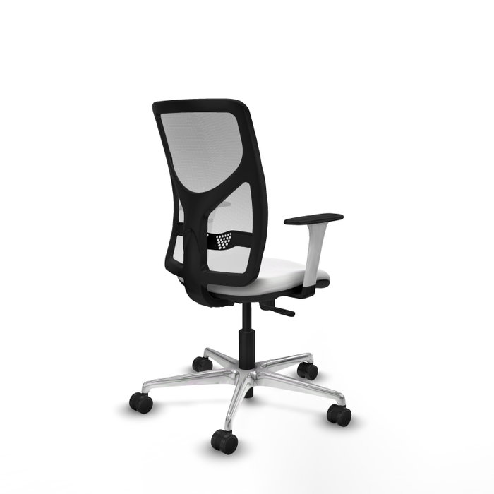 PIQUERAS Y CRESPO Silla de oficina Motilla con mecanismo Sincro en Blanco PIQUERAS Y CRESPO Silla de oficina Motilla con mecanismo Sincro en Blanco