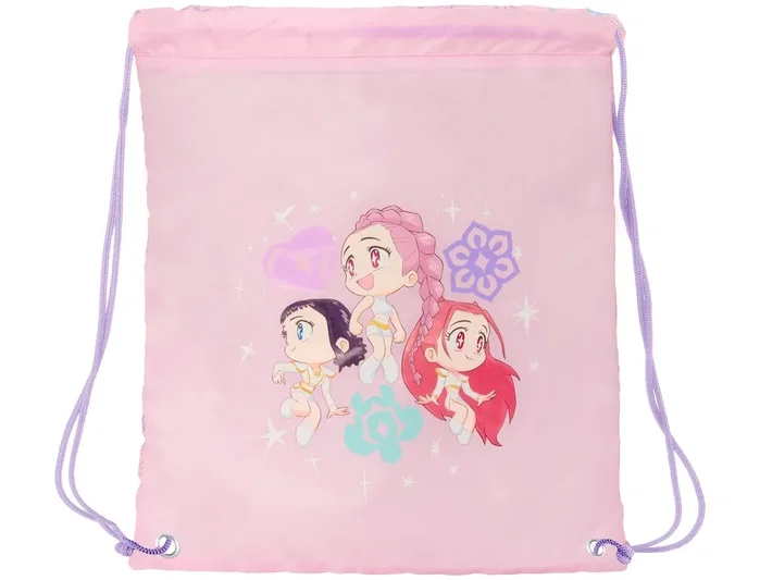 Safta Saco Plano K-Pop Demon Hunters Chibi 35x40 cm Safta Saco Plano K-Pop Demon Hunters Chibi 35x40 cm