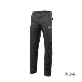 Edm Pantalón largo negro talla M serigrafiado Merchandising 65% poliéster 35% algodón